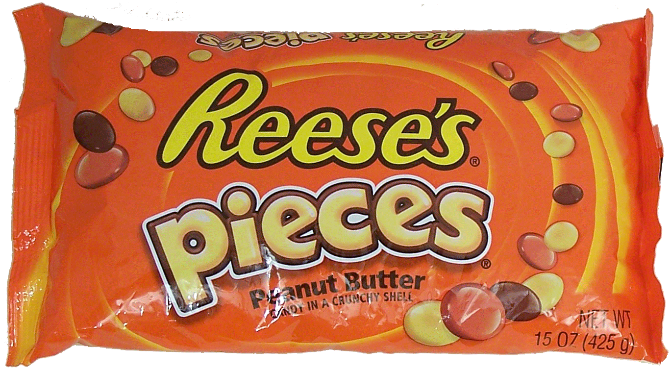 Reese's pieces peanut butter candy in a crunchy shell Full-Size Picture